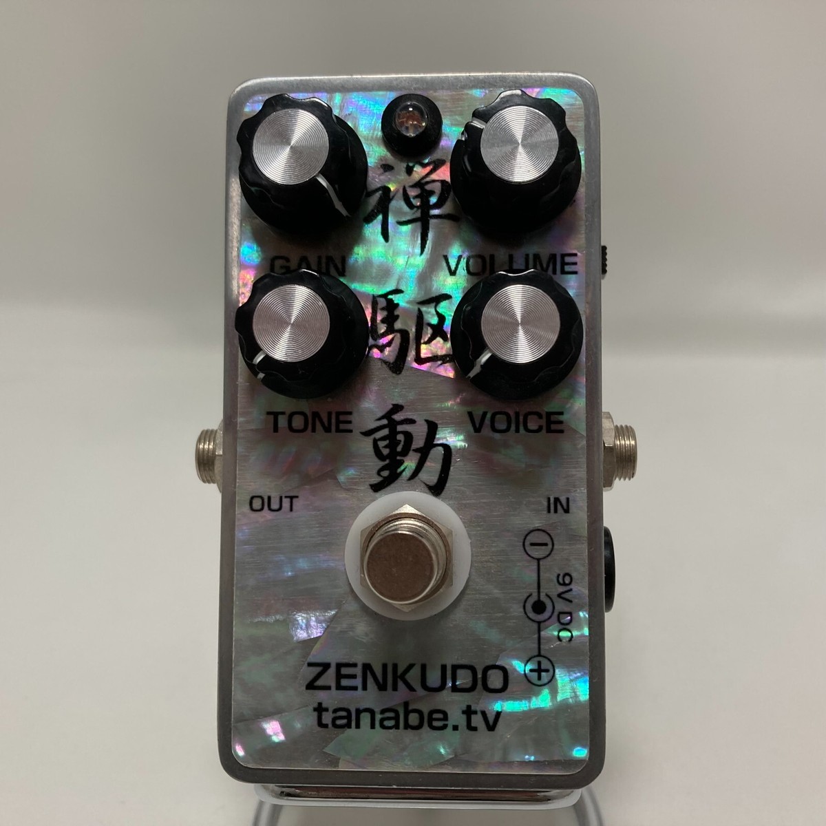 tanabe.tv ZENKUDO Overdrive Guitar Effect Pedal Used In