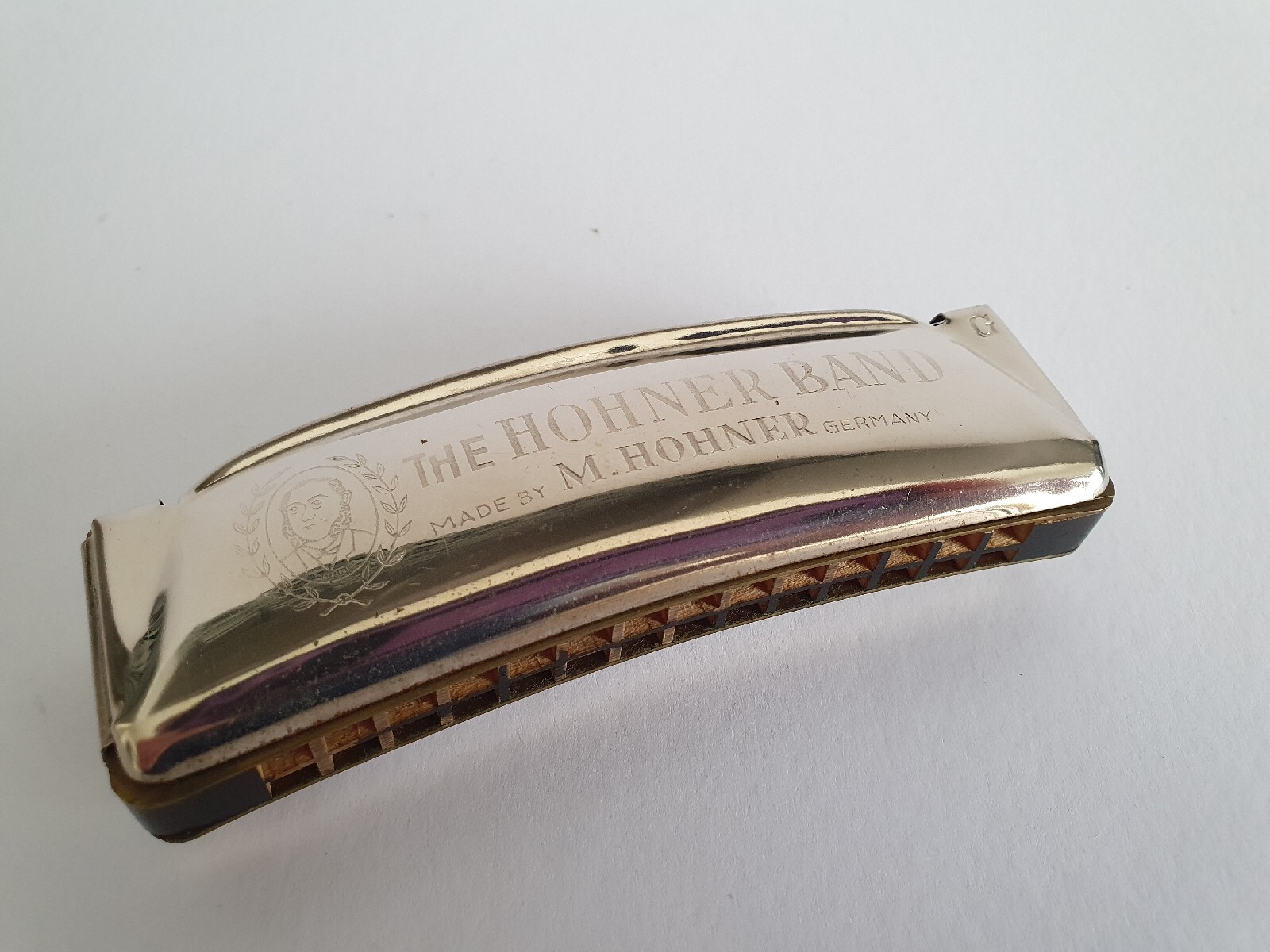 Boxed Vintage THE HOHNER BAND Harmonica by M. Hohner. eBay