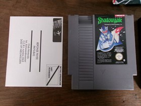 JEU vid&eacute;o Nintendo Nes Life Shadowgate FR PAL + boite + notice