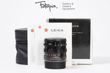 Leica Summilux-M 50mm F1.4 - Black Paint / E46 / Pre-ASPH / Millennium (94-96%)