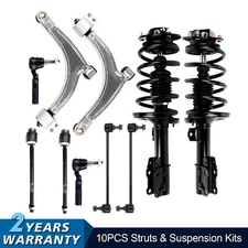 Front Complete Struts & Tie Rods & Sway Bars & Control Arms For 05-10 Pontiac G6