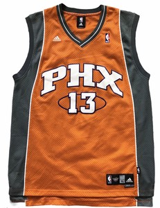 steve nash orange jersey