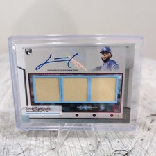 2024 Topps Museum Collection Junior Caminero Triple Relic Auto /99!!! 🔥🔥