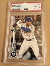 2020 Topps Kyle Lewis #64 Graded PSA 10 GEM-MINT Rookie Baseball Card RC. rookie card picture