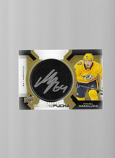 2019-20 Trilogy Mikael Granlund Signature Puck Auto Autograph Predators