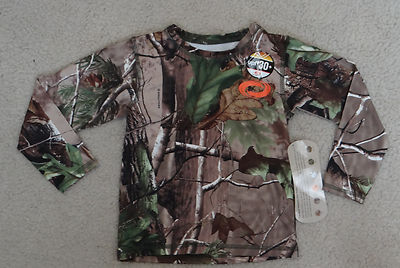Realtree Rash Guard NWT O'RAGEOUS Boys' Realtree camouflage APG long Sleeve Rash Guard ...