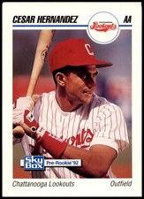 Cesar Hernandez #82 1992 SkyBox AA
