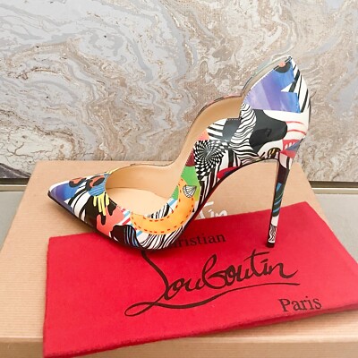 Christian Louboutin フラットシューズ 花柄 Christian Louboutin Hot Chic Floral Print Pump | eBay