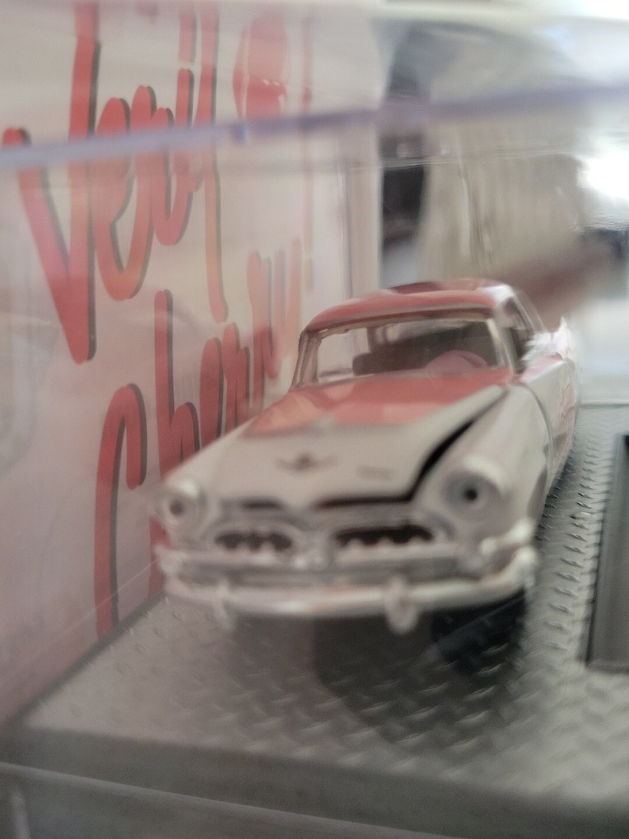 M2 Machines Cherry Coke '55 Dodge La Femme LIMITED EDITION!2items