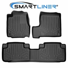 SMARTLINER Custom Fit Floor Mats 2 Row Mat Liner Set OEM 2007-2011 Honda CR-V