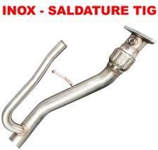 Tubo Rimozione FAP DPF Downpipe Jaguar F-Pace E-Pace 2.0 D 150 180 CV inox LR2