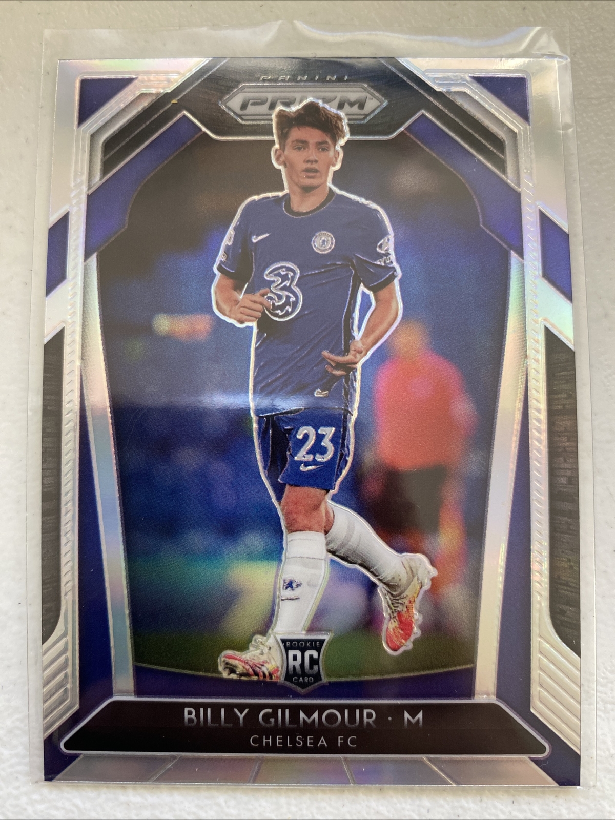 Billy Gilmour 2020-21 Panini Prizm Premier League Silver Prizm #213 Rookie RC