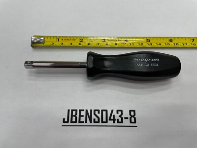 Snap-on Tools USA NEW BLACK Hard Handle 1/4