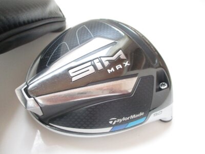 TaylorMade sim maxドライバー ヘッド 9.0° TaylorMade SIM Max 9.0 deg Driver Head Only Right Handed | eBay