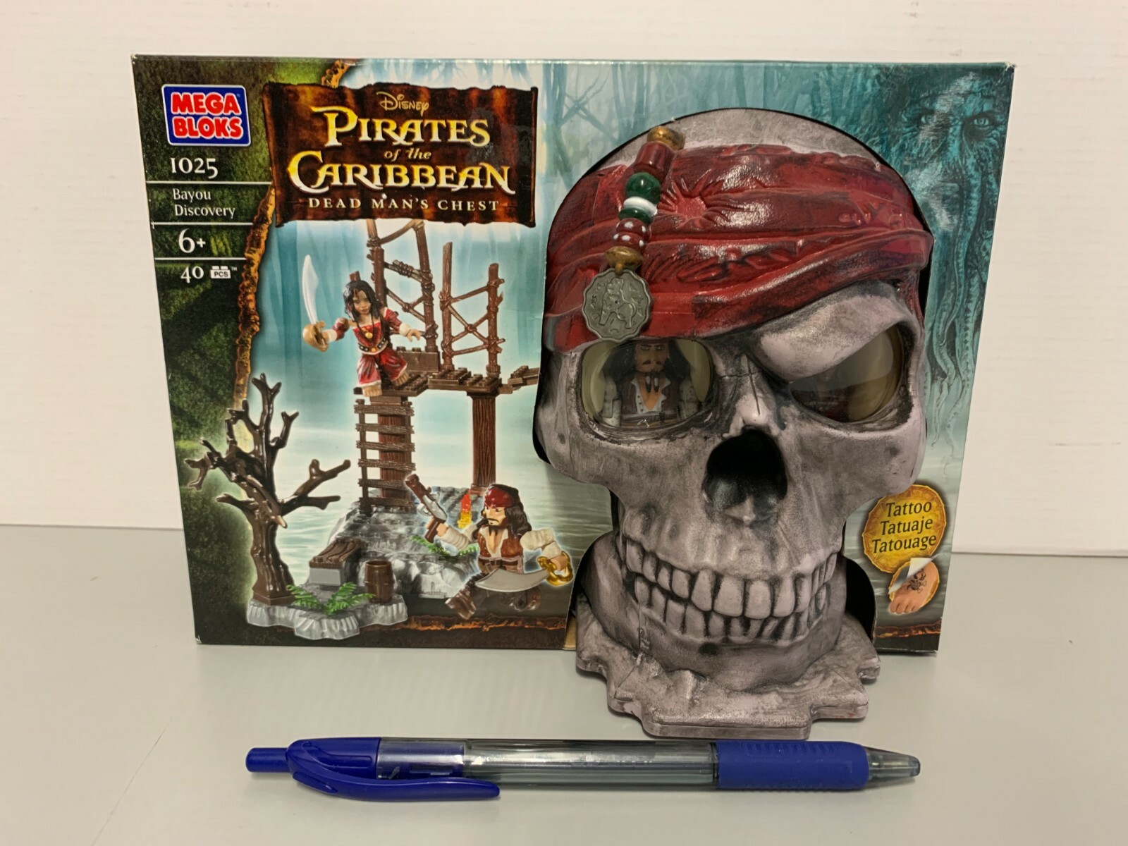 MEGA BLOCK PIRATES OF THE CARIBBEAN: DEAD MAN'S CHEST - BAYOU DISCOVERY - BNIB