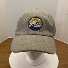 Kids Old Navy Hat Cap Gray Mountains Strapback Dirty