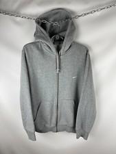 Nike Vintage y2k grey classic zip hoodie hooded jacket