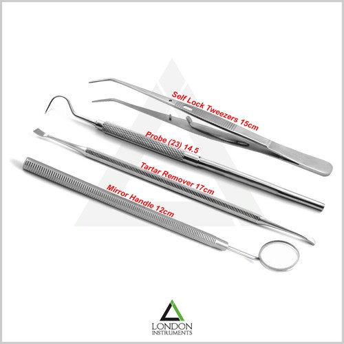 Abrazadera dental fórceps instrumentos médicos quirúrgicos tijeras bloqueo pinzas kit de herramientas - Imagen 8 de 11
