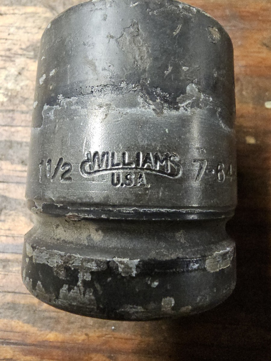WILLIAMS 7-648 1-1/2 X 1 IMPACT SOCKET 1-1/2