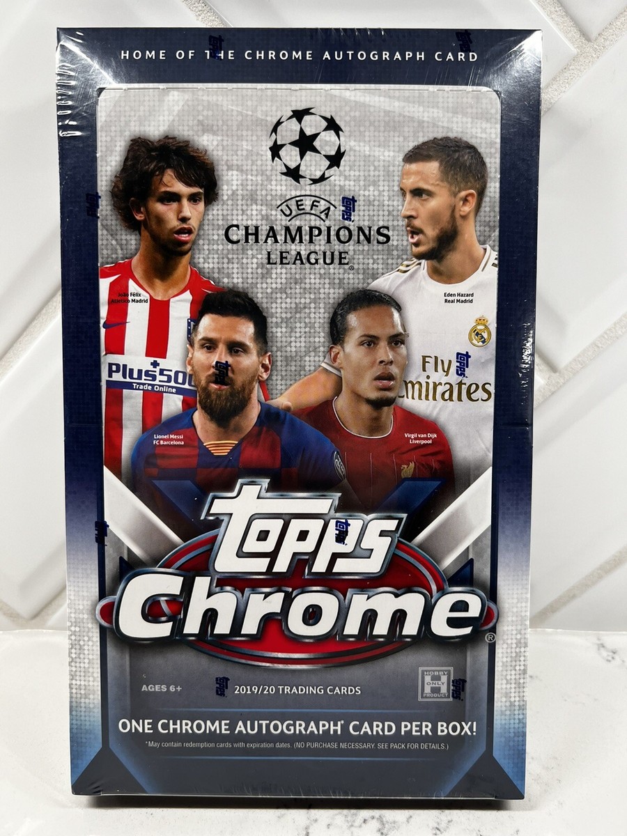 メイソン・マウント　topps chrome 2019-20 RCパラレルカード 2019-20 TOPPS CHROME UEFA CHAMPIONS LEAGUE SEALED SOCCER HOBBY BOX