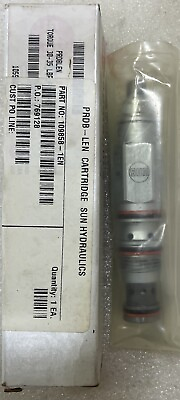 #ad SUN HYDRAULICS PRDB LEN CARTRIDGE VALVE 🆕RELIEF DIRECT ACTING PRESSURE RED $350.00
