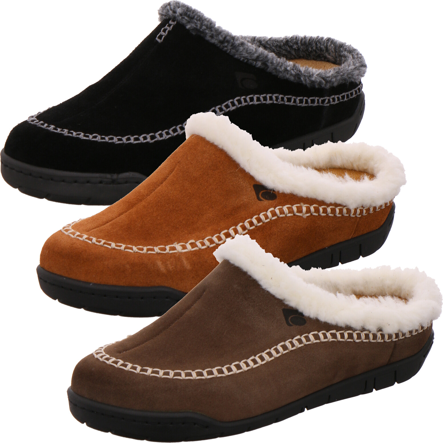 APL Rohde pantofole donna pantofole pelle Mira 6638