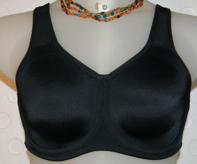 Freya AA4002 Core Underwire Sports Bra High Impact 30H Black Encapsulation 