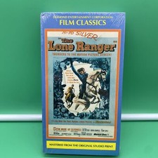 Brand New The Lone Ranger VHS Clayton Moore 1995 Diamond Entertainment Cassette