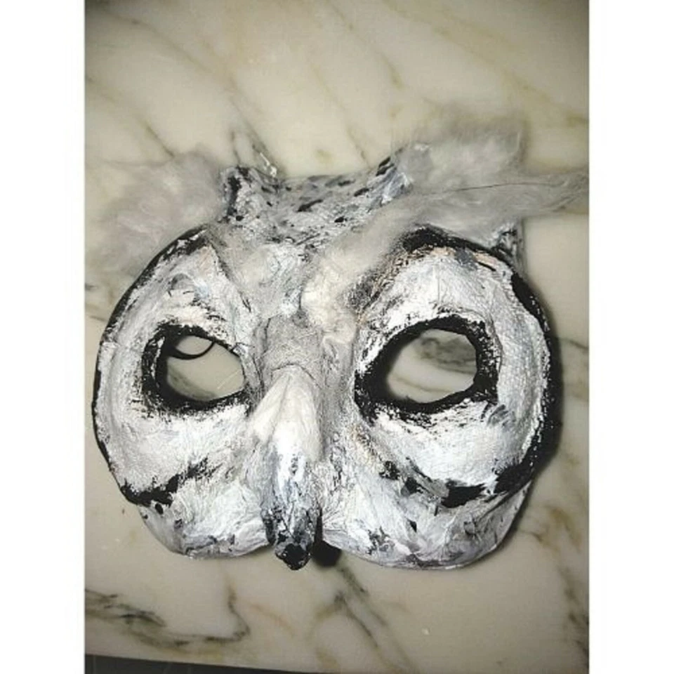 Máscara de búho Máscara de búho Disfraz de búho Disfraz de búho Máscara de fantasía Mascarada ORIGINAL Foto 3 de 4