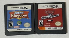 Nintendo DS Lot of 2 - MySims Kingdom * Cars - EKcx242