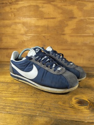 2018 Nike Cortez '72 Basic Nylon Obsidian Navy Blue 807472-410 Mens Size 9.5
