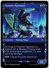 Futurist Operative (Showcase) 333 Magic: The Gathering Foil NM