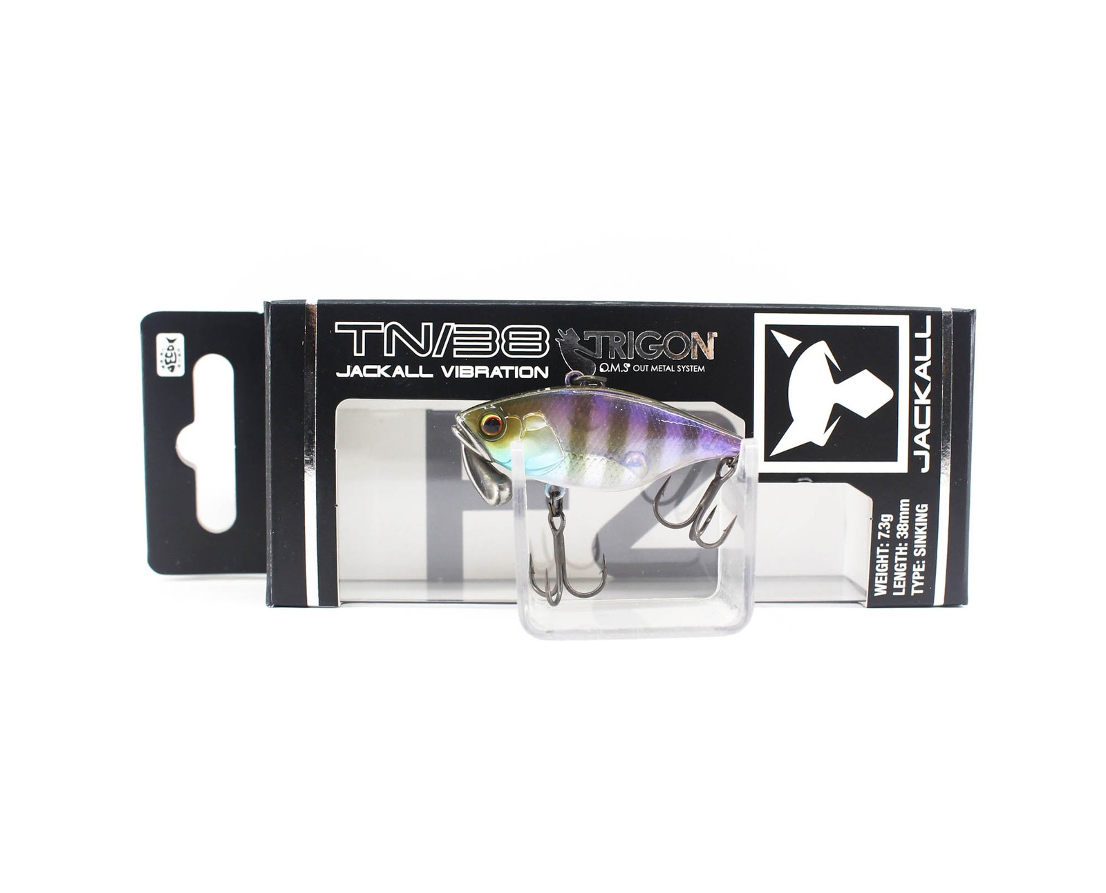 Jackall TN 38 Trigon Vibration Lure Ghost Chigill (7626)