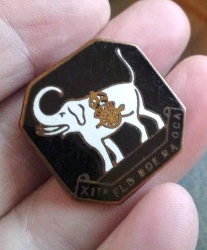 XIth Field Brigade Royal Artillery, OCA Old Comrades Association Badge WW1