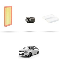 Hoffcar Set Service - 3 Filter FüR Citroen C4 Picasso II 1.2 Puretech 81Kw Von