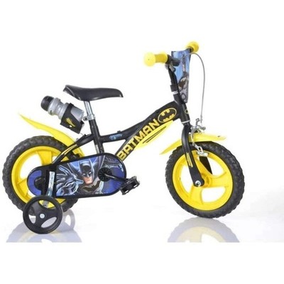 Batman Fahrrad 12'' für Kinder - Dino Bikes mit Rollen 612L-BT