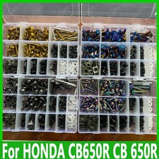 192Pcs 304 Stainless Steel Motorcycle Fairing Bolts Kit For HONDA CB650R CB 650R