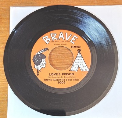 MARVIN RAINWATER & BILL GUESS ''Love s Prison'' US EX 60s COUNTRY 45 Brave Records