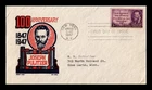 DR JIM STAMPS US COVER JOSEPH PULITZER FDC SCOTT 946 KEN BOLL CACHET CRAFT