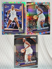2025 WNBA Prizm - Light Blue Lava #/75 & Logo & Base Prizms - Lot of 3