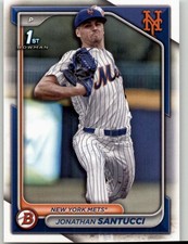 2024 Bowman Draft Jonathan Santucci #BD-65 New York Mets