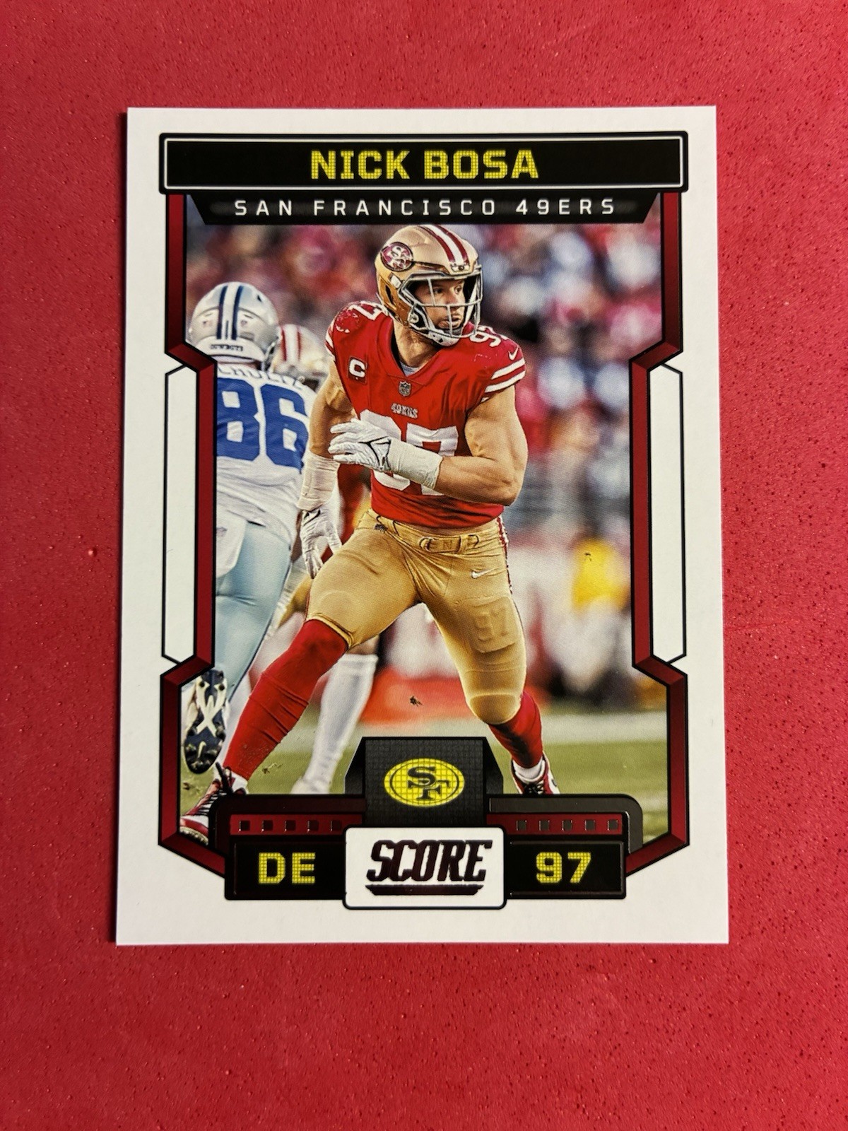 2023 Score - Nick Bosa #176 Score Free Shipping/Toploader
