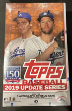 2019 TOPPS MLB UPDATE SERIES BASEBALL UNOPENED HOBBY BOX