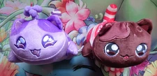 Aphmau Grape Slushy & Soda Cat Mystery Mini MeeMeows Egg Carnival Treats Plush