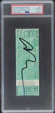 Chris Brown Signed Autographed Ticket “Up Close And Personal” Tour 9/30/06 PSA/D