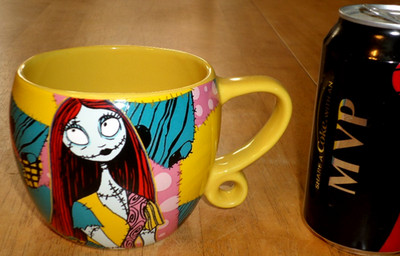 [DISNEY] TIM BURTON'S- ''THE NIGHTMARE BEFORE X-MAS'', Ceramic Coffee Cup, VINTAGE