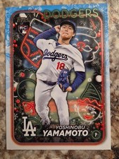 2024 Topps Holiday - Yoshinobu Yamamoto #H88 (RC)