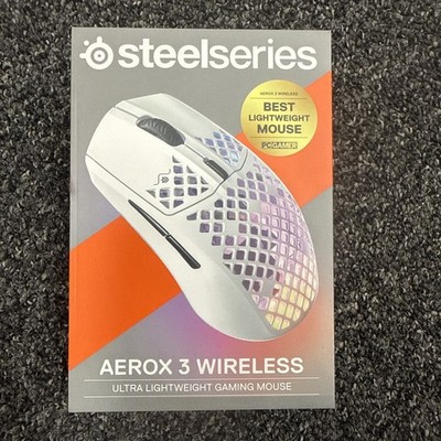 SteelSeries Aerox 3 Wireless Gaming Mouse NEW Sealed Snow Ultra Lightweight