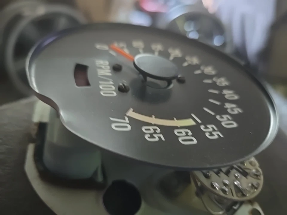 Velocímetro original 73-74 Camaro Z/28 5658154 Z28 tacómetro 6K RPM Redline ¡OFERTA REAL! Foto 4 de 4