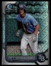 2022 Bowman Chrome #BCP-197 Carson Williams Prospects Mojo Refractor